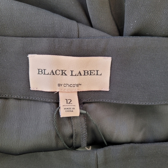 Black Label by Chico's Pant Sz 12, NWT. - Picture 11 of 15